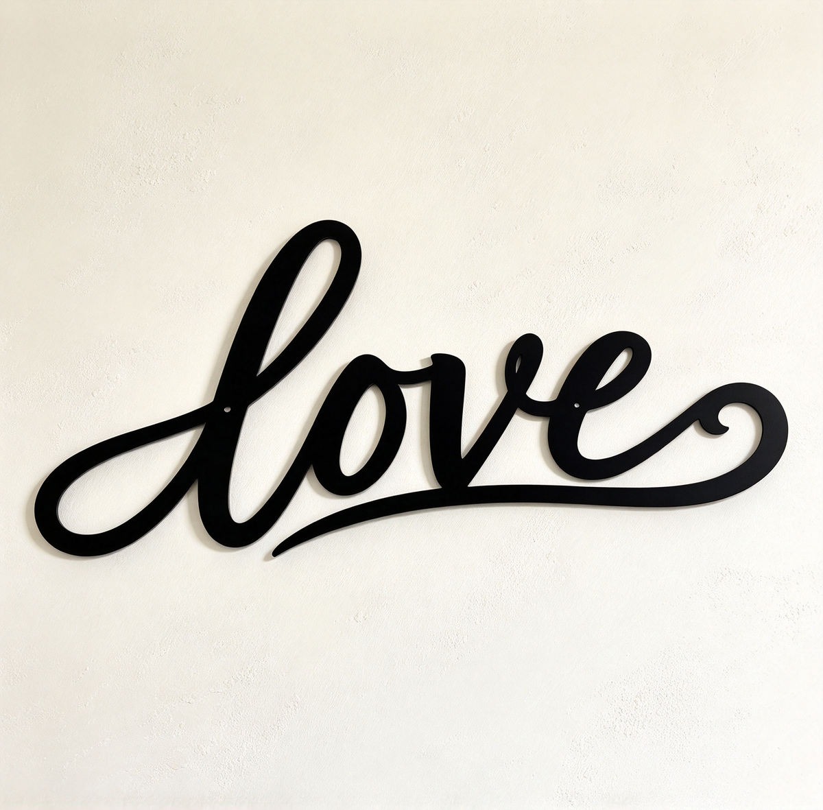 Cursive Word Sign-Love