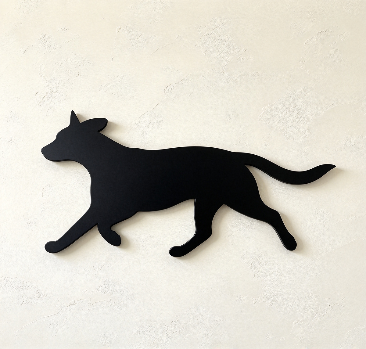 Metal Dog Decor