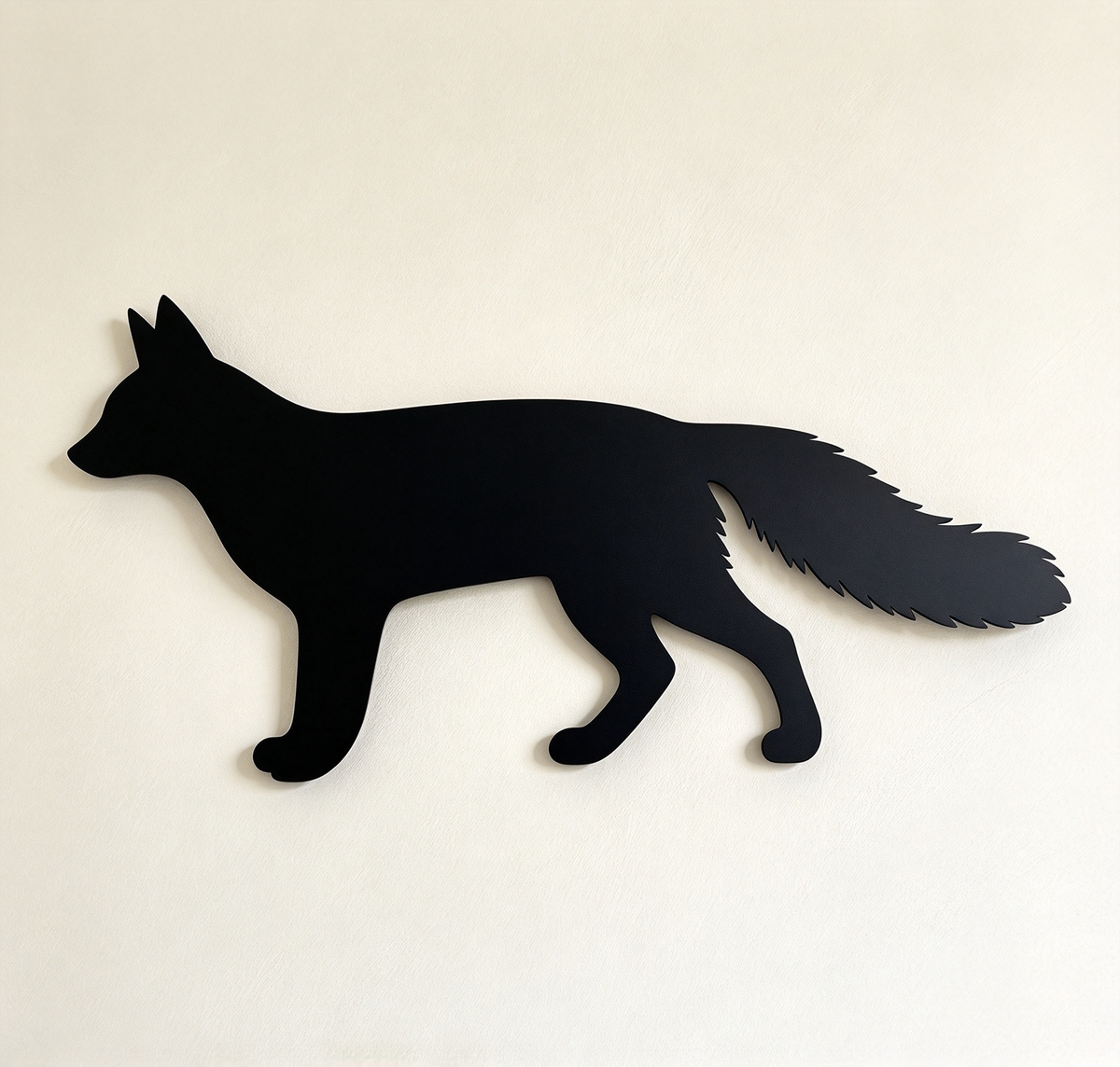 Metal Fox Decor