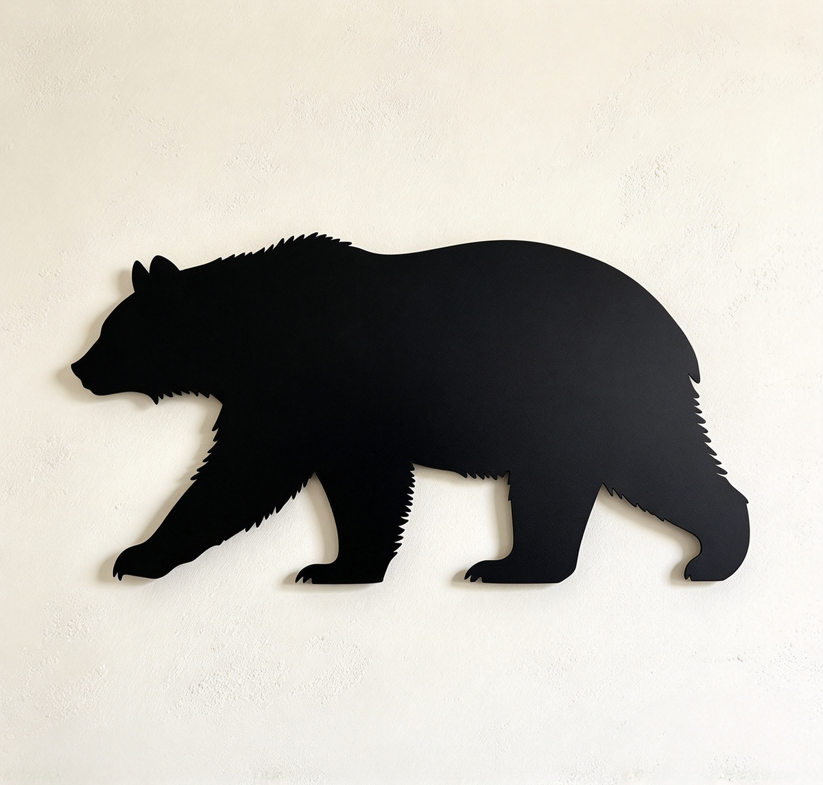 Metal Bear Decor
