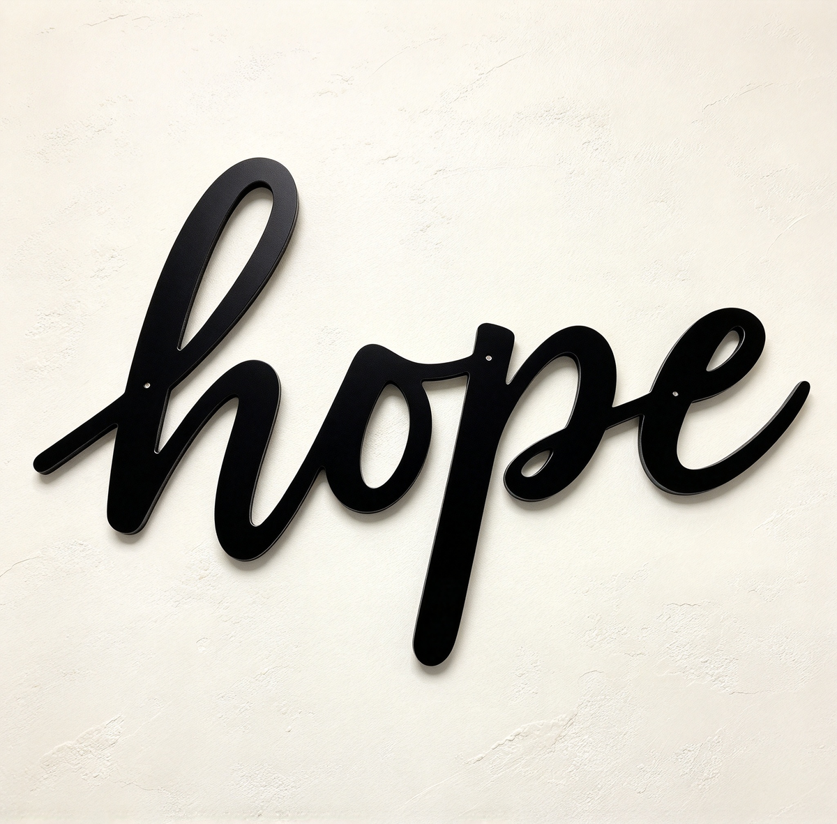 Cursive Word Sign-Hope