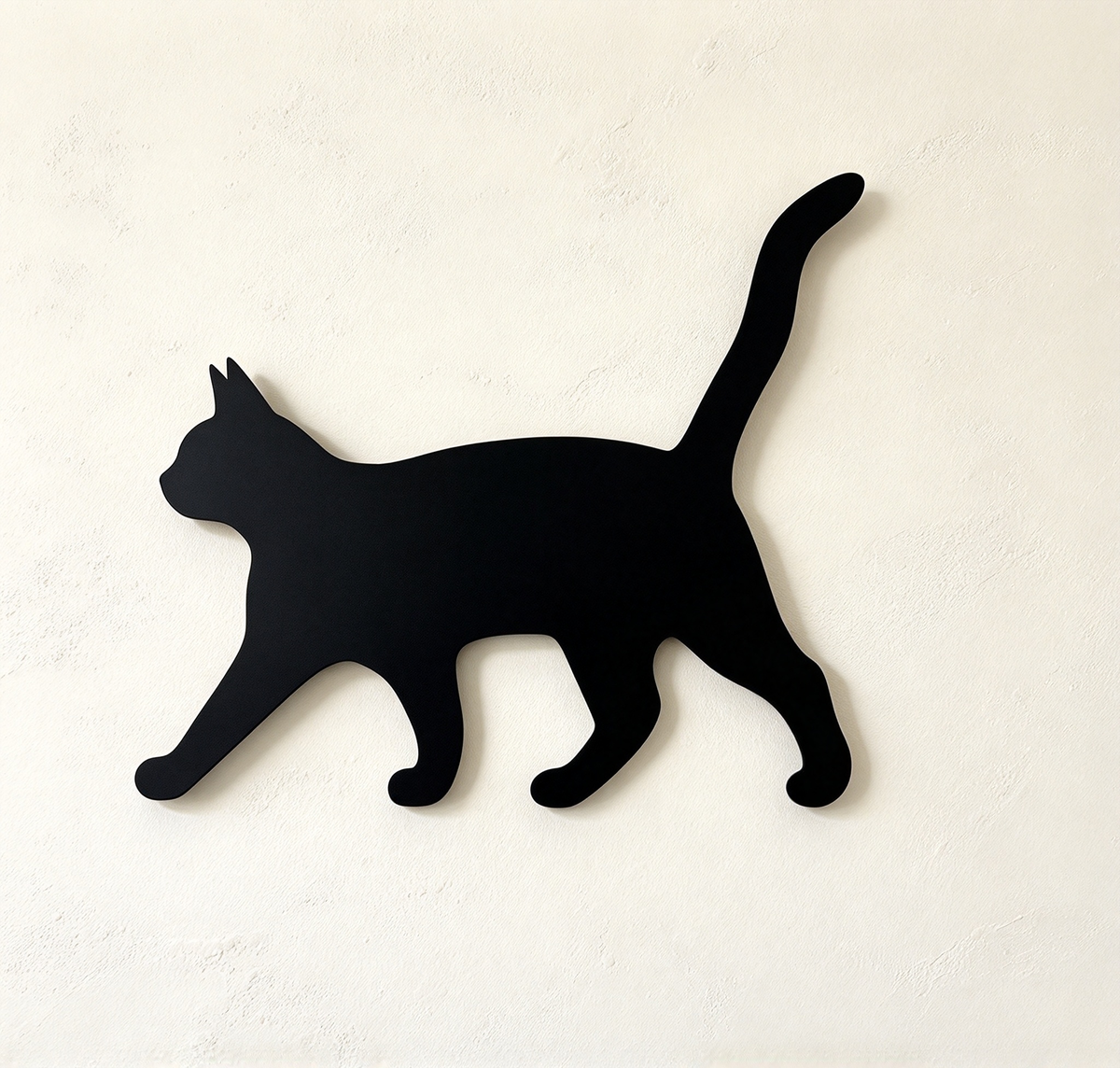 Metal Cat Decor