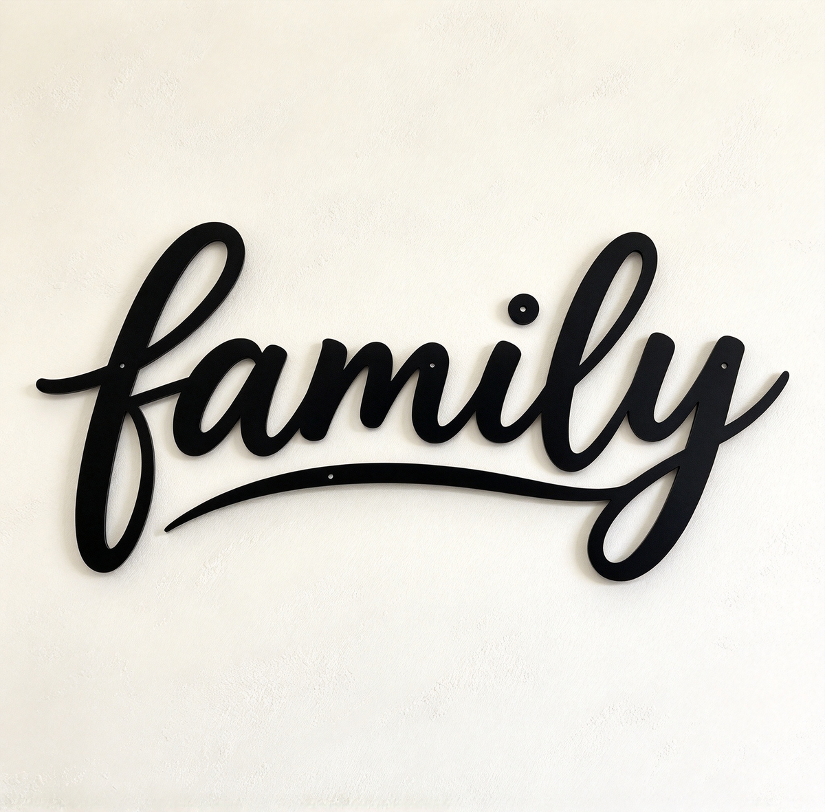 Cursive Word Sign-Family